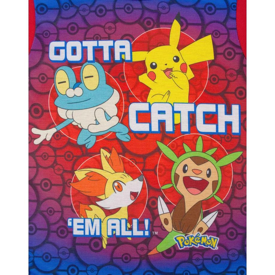 Pokémon  Ensemble De Pyjama Court Gotta Catch 'em All! 