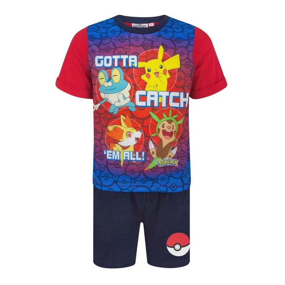 Ensemble De Pyjama Court Gotta Catch 'em All!
