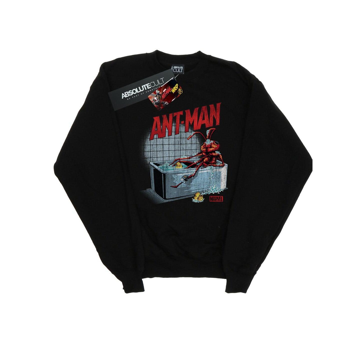 Image of Antman And The Wasp Bathing Ant Sweatshirt Herren Schwarz XL