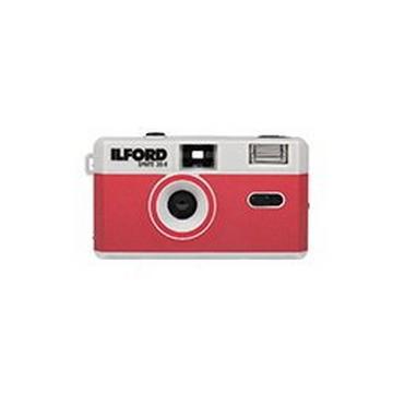 Ilford Sprite 35-II Kompakt-Filmkamera 35 mm Rot, Silber