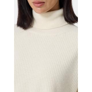 CASH-MERE.CH  Wolle Kaschmir Oversize Style Rollkragen Pullover 