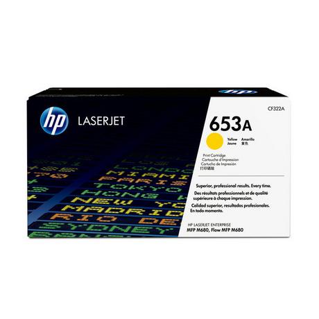 Hewlett-Packard  HP Toner-Modul 653A yellow CF322A CLJ Enterprise M680 16'500 S. 