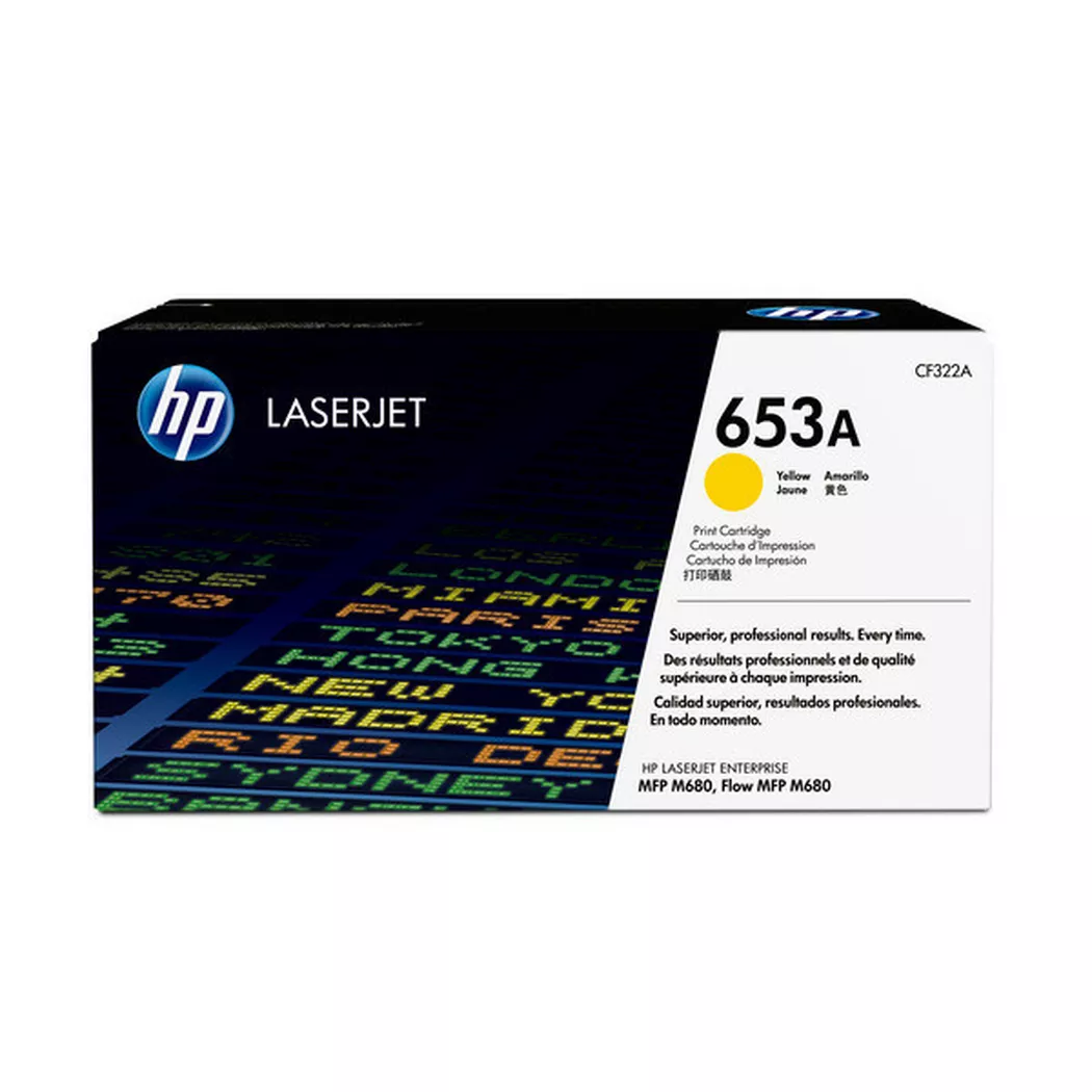 Hewlett-Packard – HP Toner-Modul 653A yellow CF322A CLJ Enterprise M680 16’500 S., One Size