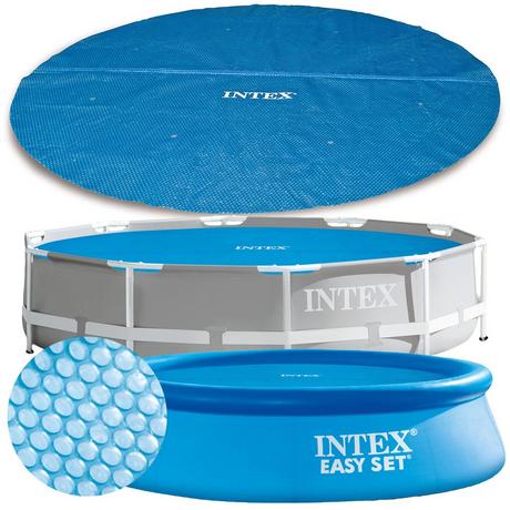 Intex Couverture solaire tapis chauffant piscine 244cm 28010 INTEX  