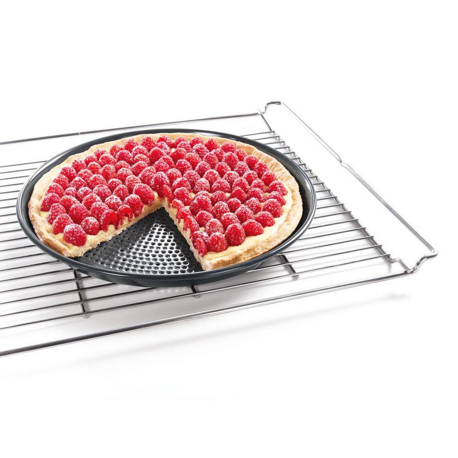 Miele  HBFP27-1 Backblech gelocht anthrazit 27cm 