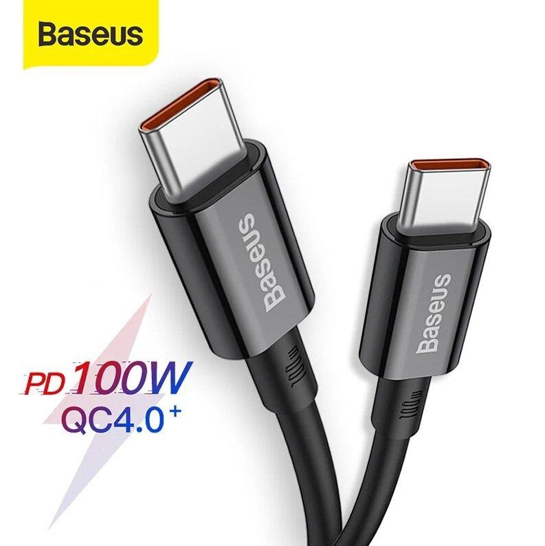 Baseus  CATYS-C01 câble USB 2 m USB C Noir 