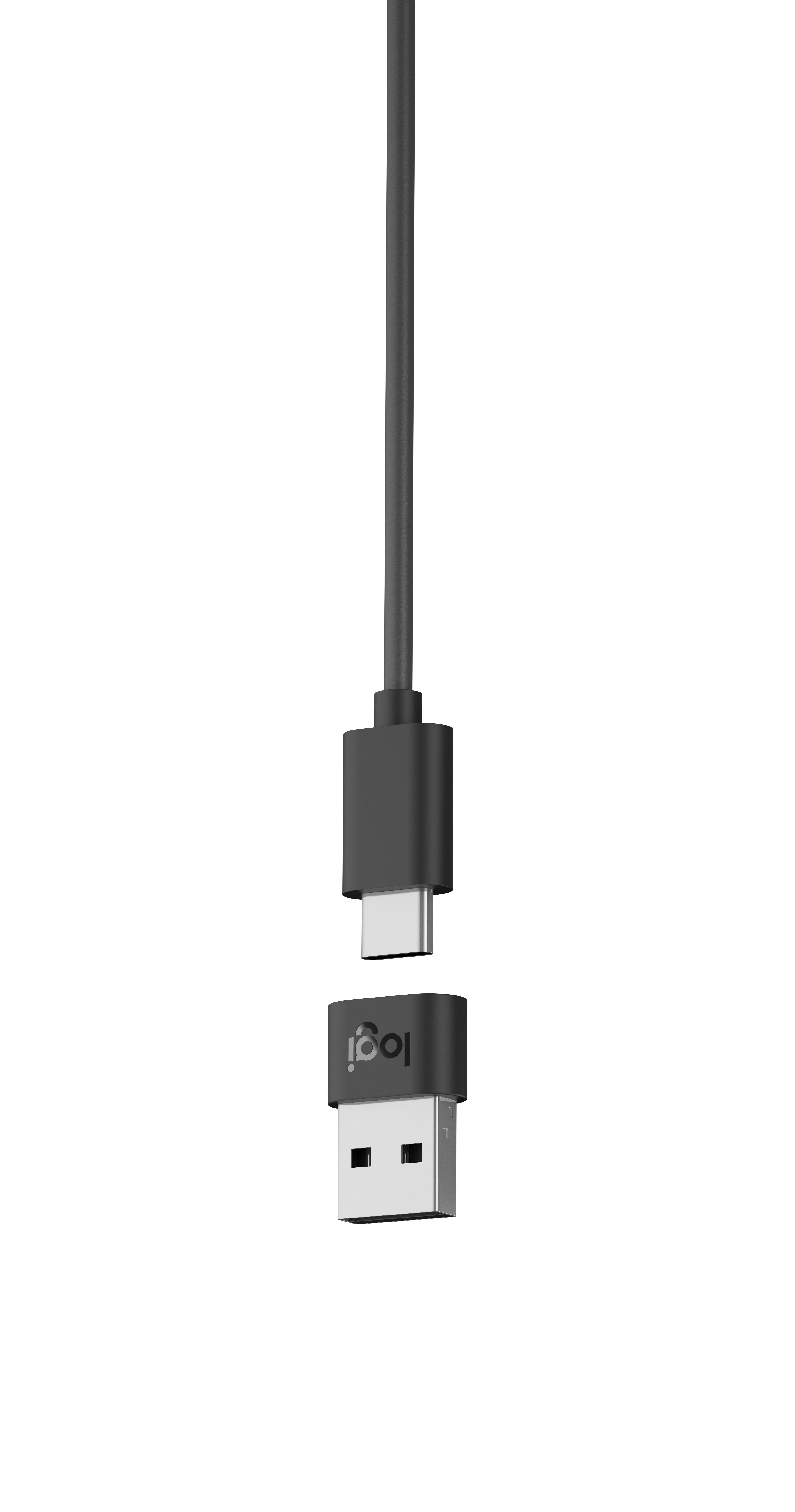 Logitech  Logitech Zone Auricolare Cablato In-ear Ufficio USB tipo-C Grafite 
