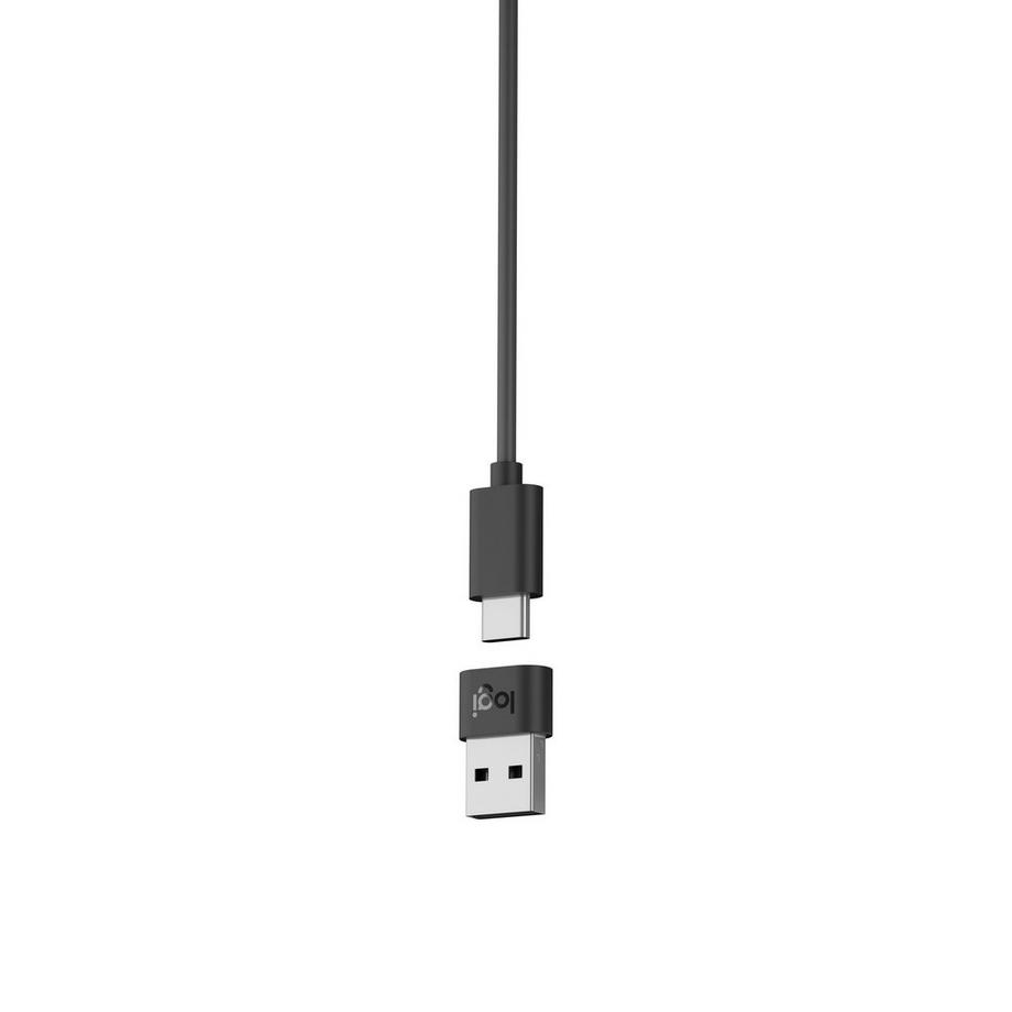 Logitech  Logitech Zone Kopfhörer Kabelgebunden im Ohr BüroCallcenter USB Typ-C Graphit 