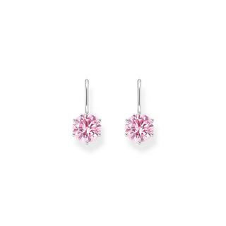 Thomas Sabo  Boucles d'oreilles Argent Zirconia rose 