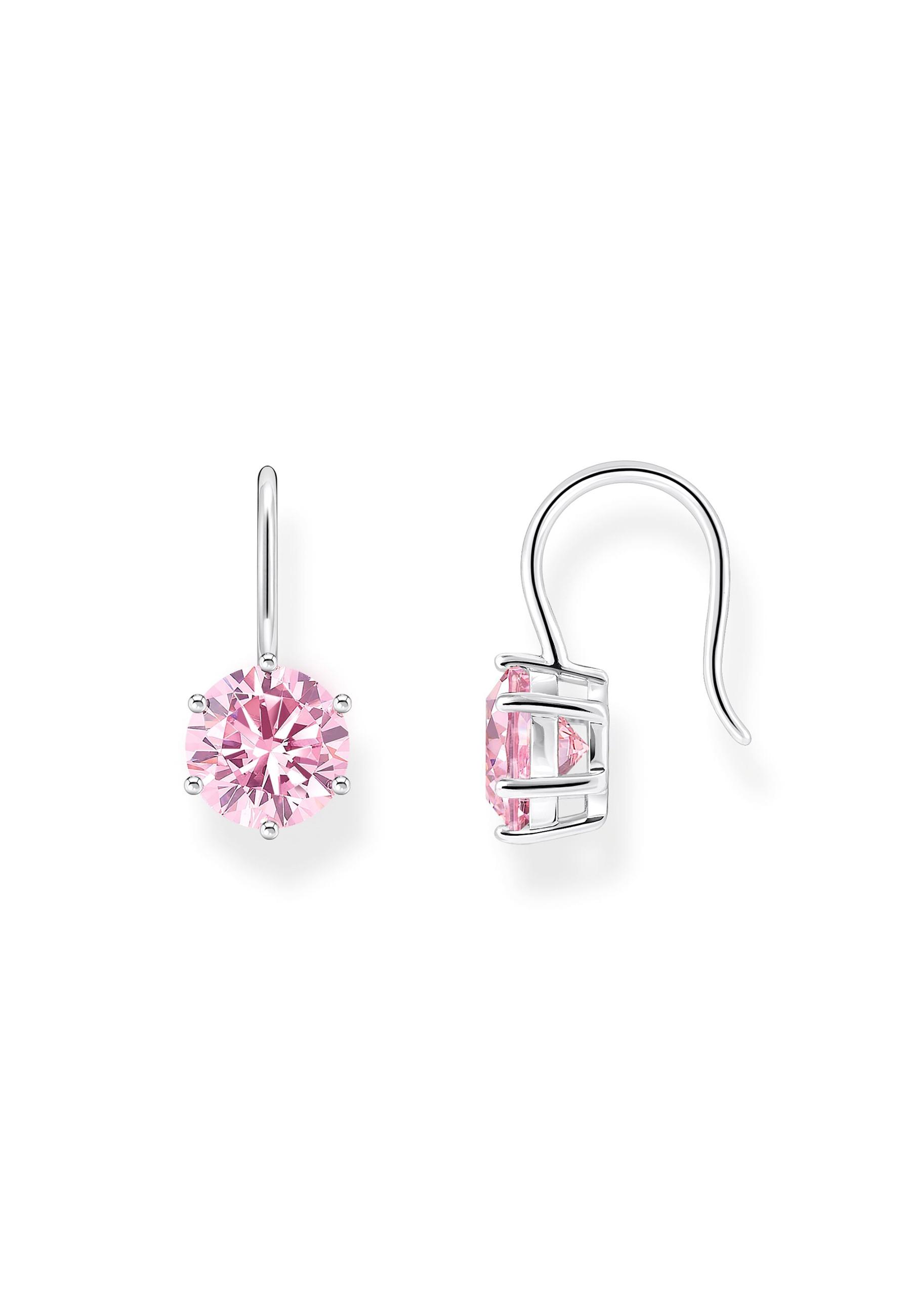 Thomas Sabo  Boucles d'oreilles Argent Zirconia rose 