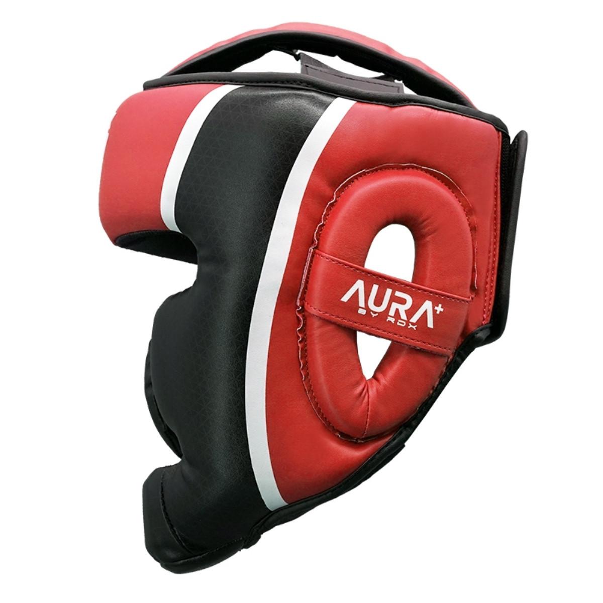 RDX SPORTS  RDX Kopfschutz Aura Plus T-17 Red/Black-S 