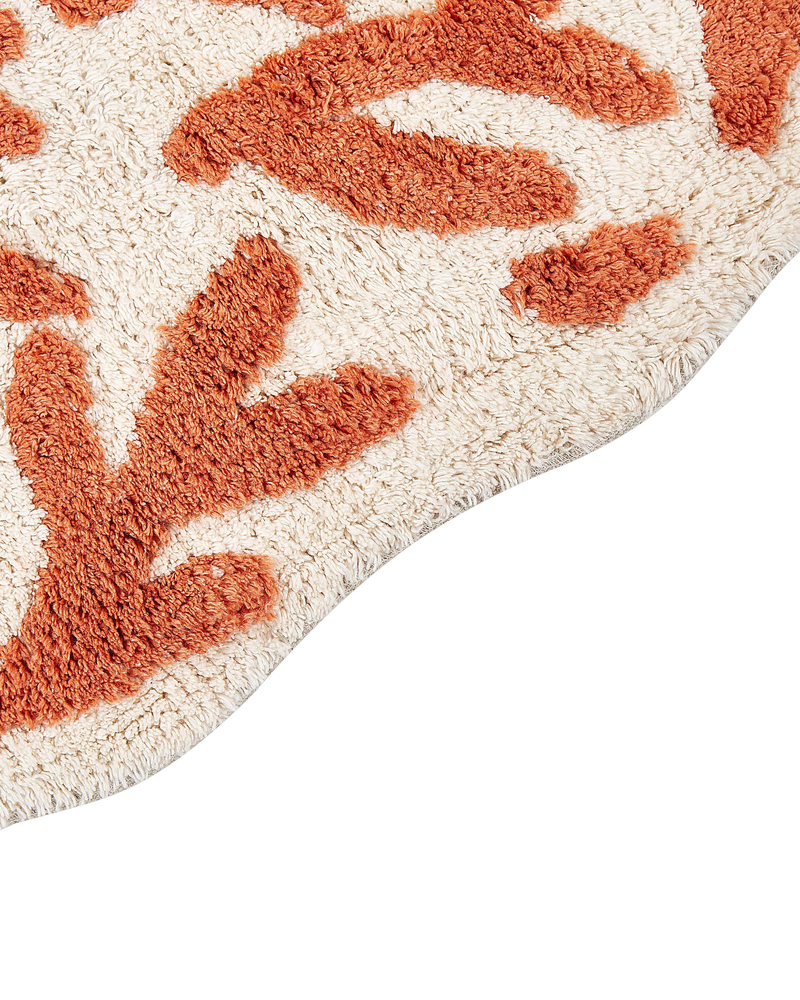 Beliani Tapis de bain en Coton Moderne DERIK  