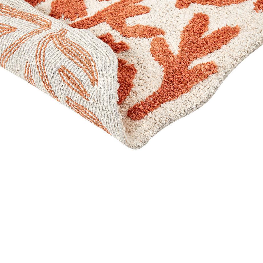 Beliani Tapis de bain en Coton  DERIK  