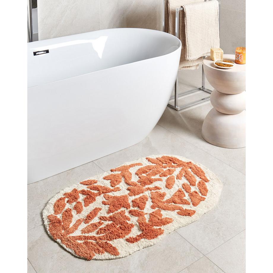 Beliani Tapis de bain en Coton  DERIK  