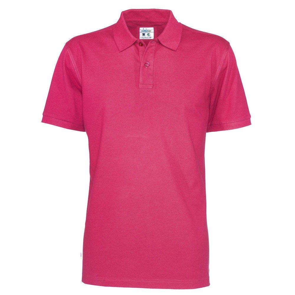 Image of Poloshirt Herren Dunkelrot M
