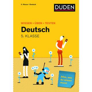 Wissen - Üben - Testen: Deutsch 5. Klasse Kein Autor Copertina rigida 