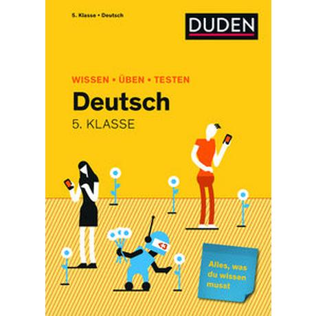 Wissen - Üben - Testen: Deutsch 5. Klasse Kein Autor Copertina rigida 