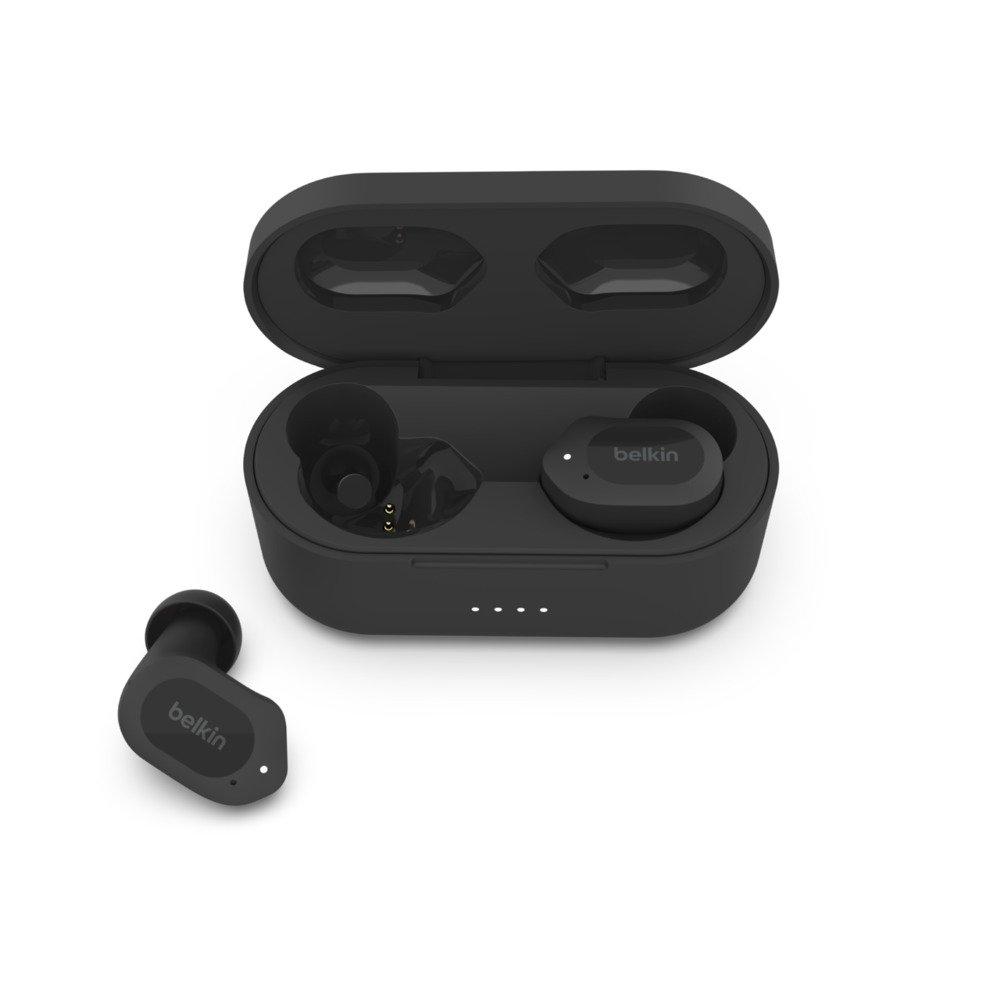 belkin  Belkin SOUNDFORM Play Auricolare Wireless In-ear Musica e Chiamate USB tipo-C Bluetooth Nero 