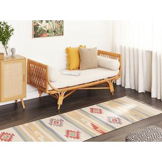 Beliani Tapis en Coton Traditionnel APARAN  