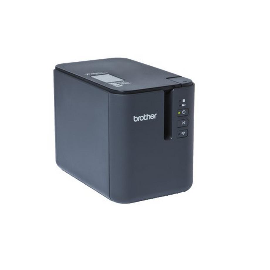 brother  PT-P950NW stampante per etichette (CD) Trasferimento termico 360 x 360 DPI 60 mm/s Con cavo e senza cavo Collegamento ethernet LAN TZe Wi-Fi 