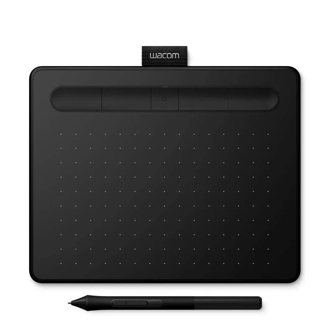 Wacom Intuos S graphic tablet Black 2540 lpi 152 x 95 mm USB