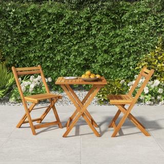 VidaXL Bistro set akazienholz  