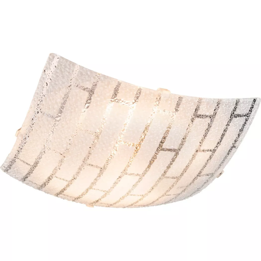 mutoni – Deckenleuchte Calimero 25x25x6, One Size, Weiss
