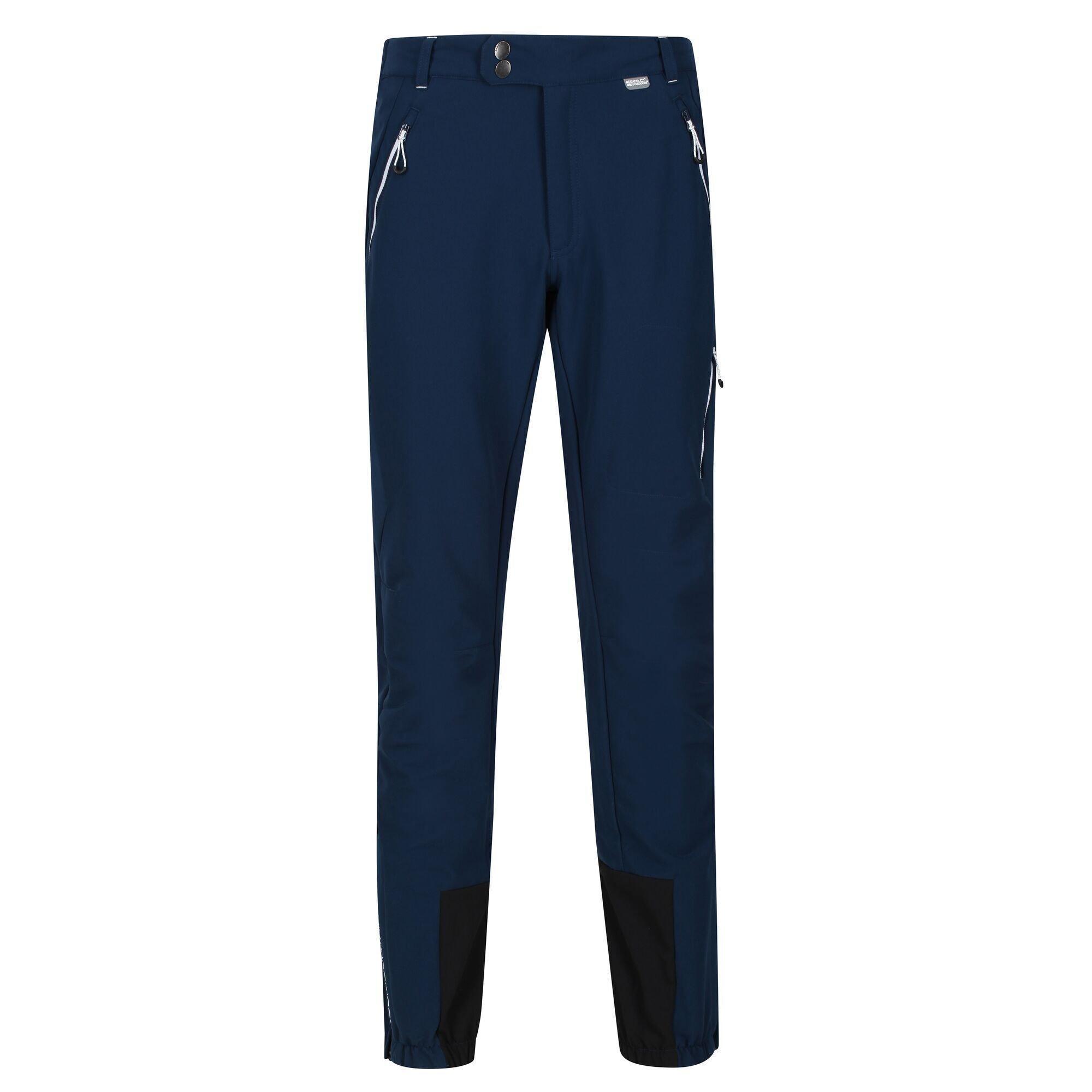 Image of Mountain Wanderhosen Herren Blau Denim W42