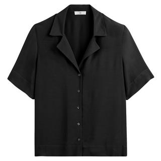 La Redoute Collections  Kurzärmelige Bluse mit Reverskragen 