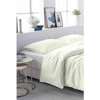 Living Home Uni Satin Taie d'oreiller  