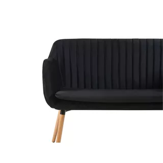 Beliani 2 Sitzer Sofa aus Samtstoff Modern TABY  