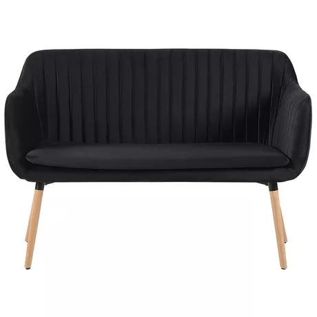 Beliani 2 Sitzer Sofa aus Samtstoff Modern TABY  