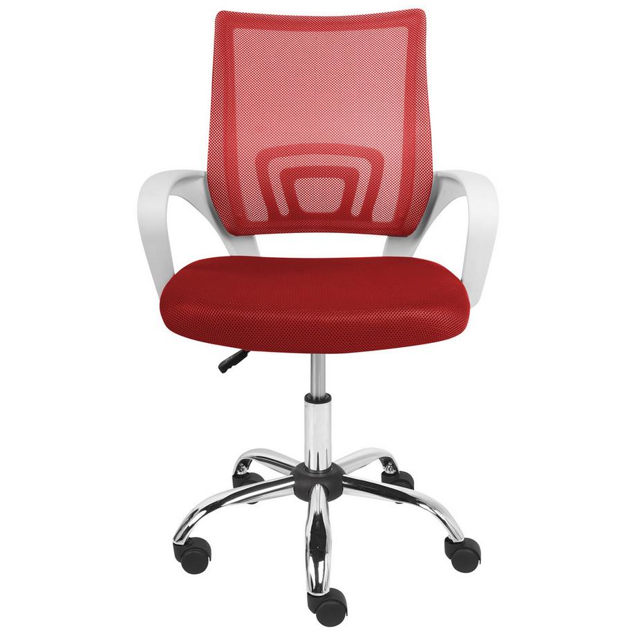 Beliani Bürostuhl aus Stoff Minimalistisch SOLID  