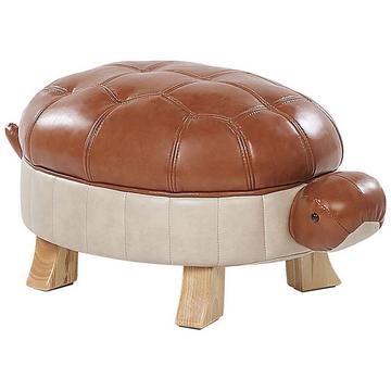 Repose-pied en Cuir PU Moderne TURTLE