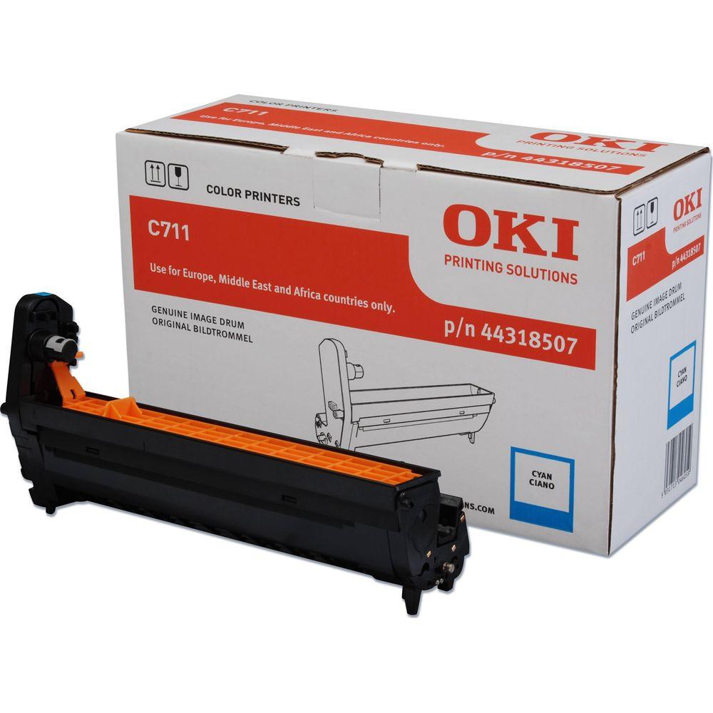 OKI  Trommel 44318507 Cyan 