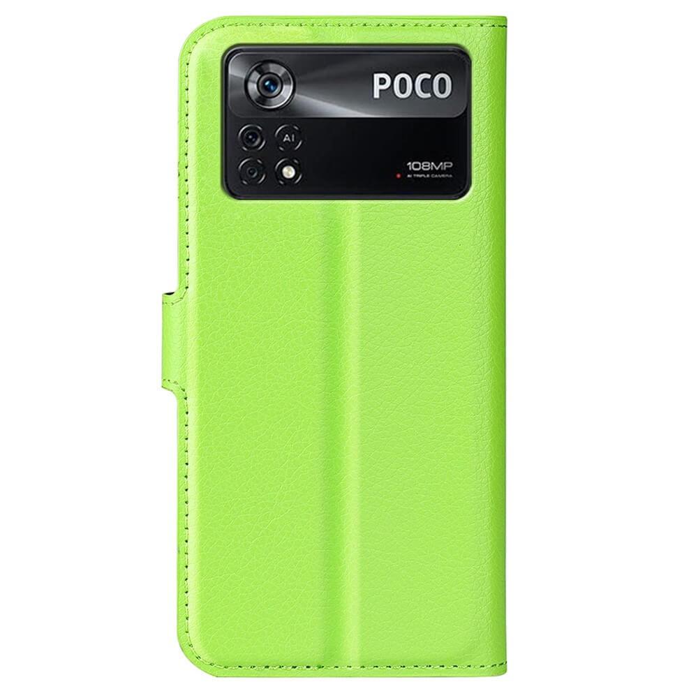 Cover-Discount  Xiaomi Poco X4 Pro - Leder Etui Hülle 