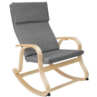 Tectake Fauteuil à bascule Roca  