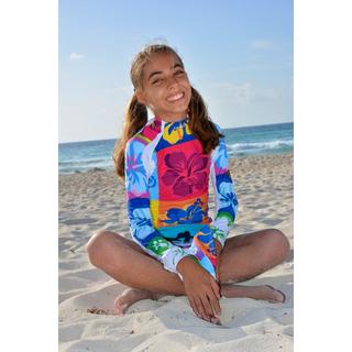 Uvea  Kinder UPF 80 Badeshirt Indiana Honolulu 