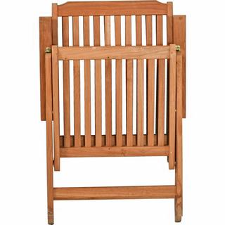 mutoni pleasure Garten Essgruppe Solo II Teak natur (3-tlg)  