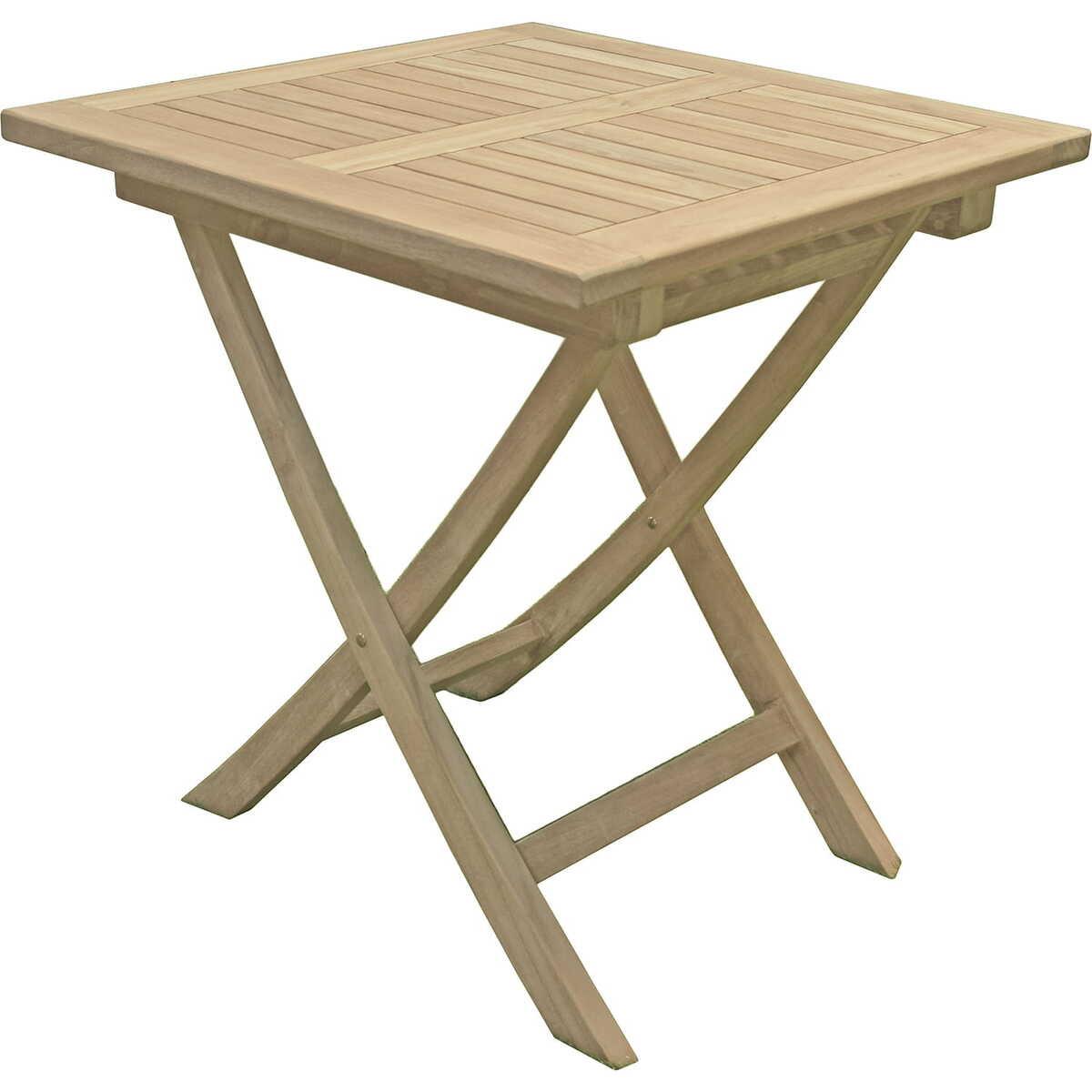 mutoni pleasure Garten Essgruppe Solo II Teak natur (3-tlg)  