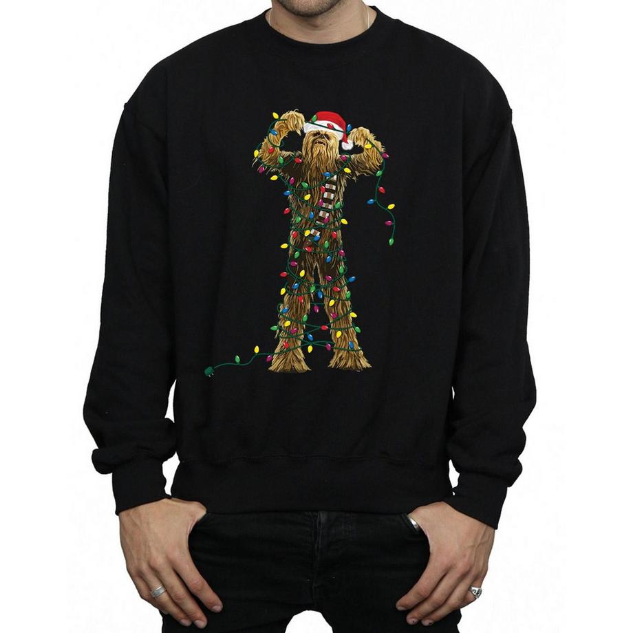 STAR WARS Star Wars Chewbacca Christmas Lights Sweatshirt  