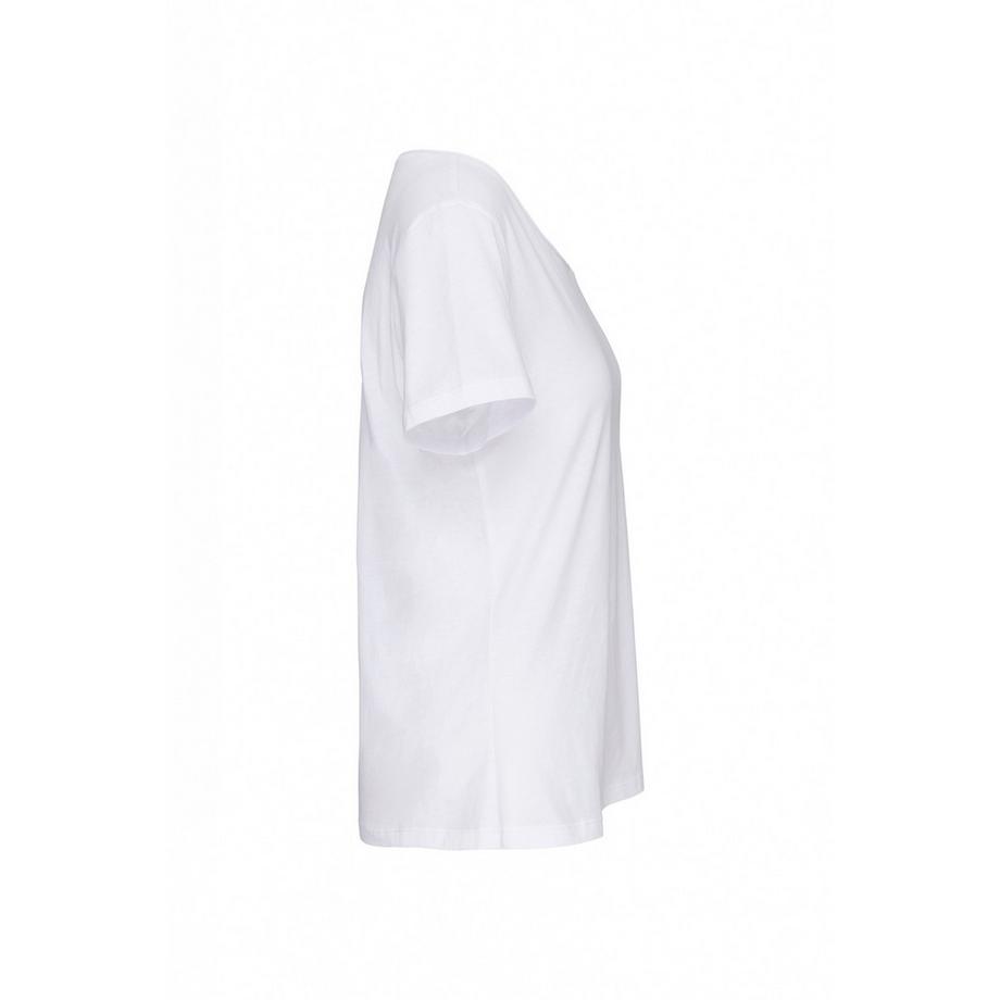 Kariban Bio T-Shirt mit offener Kante  