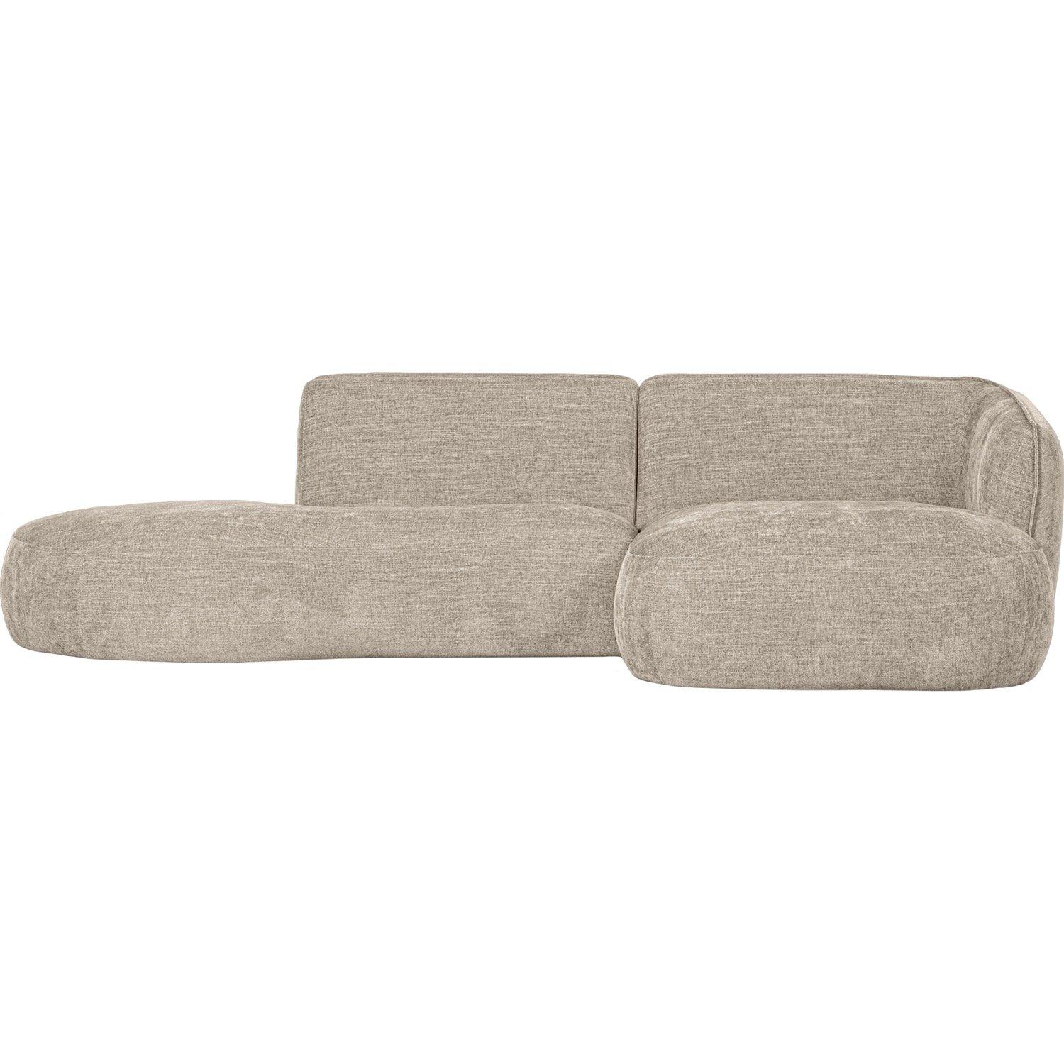 mutoni Ecksofa Polly rechts Webstoff sand 258x150  