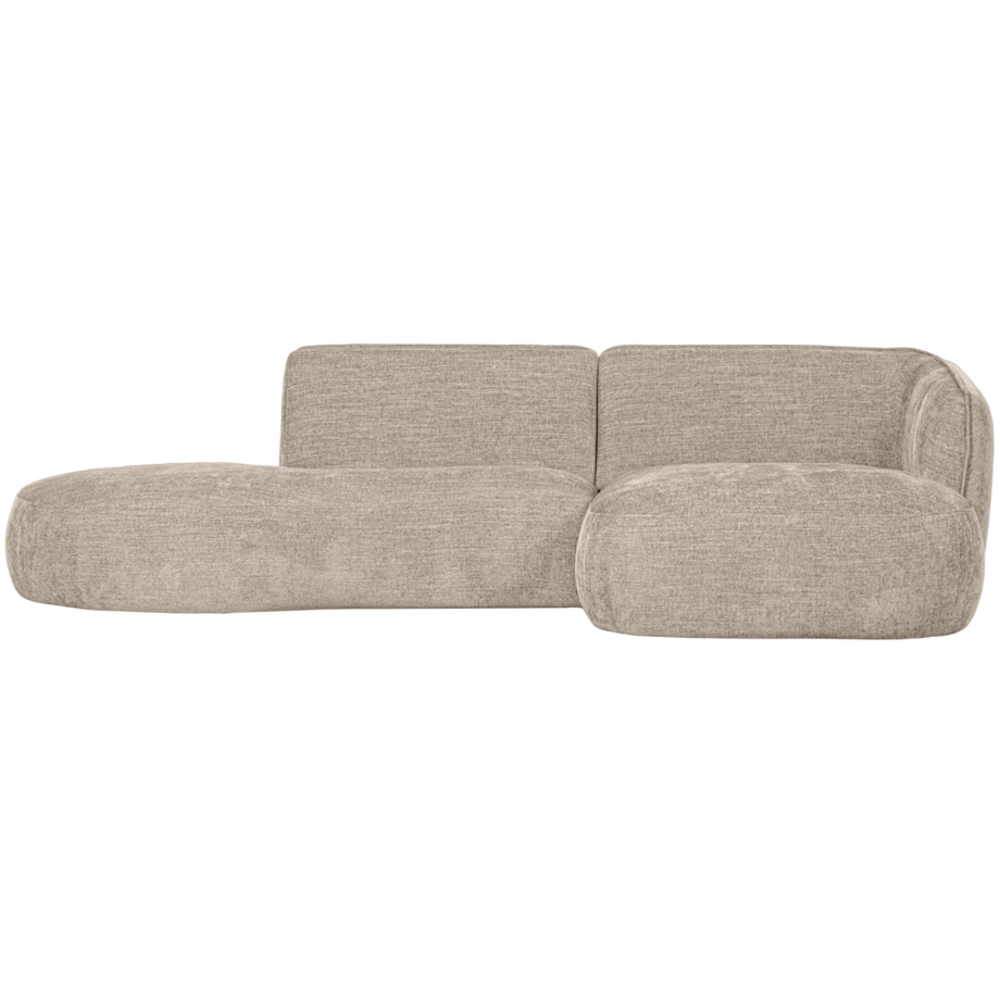 mutoni Ecksofa Polly rechts Webstoff sand 258x150  