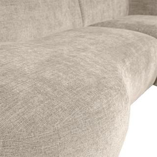 mutoni Ecksofa Polly rechts Webstoff sand 258x150  