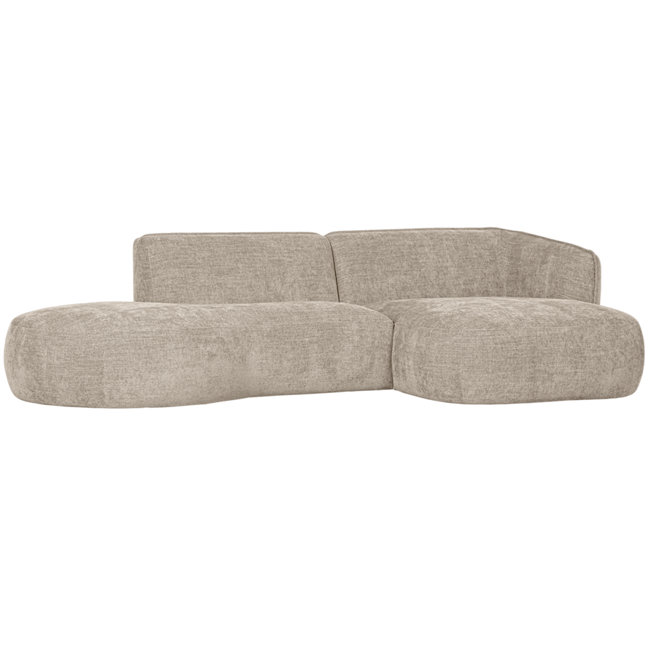 mutoni Ecksofa Polly rechts Webstoff sand 258x150  