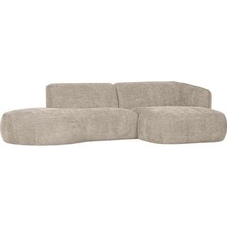 mutoni Ecksofa Polly rechts Webstoff sand 258x150  