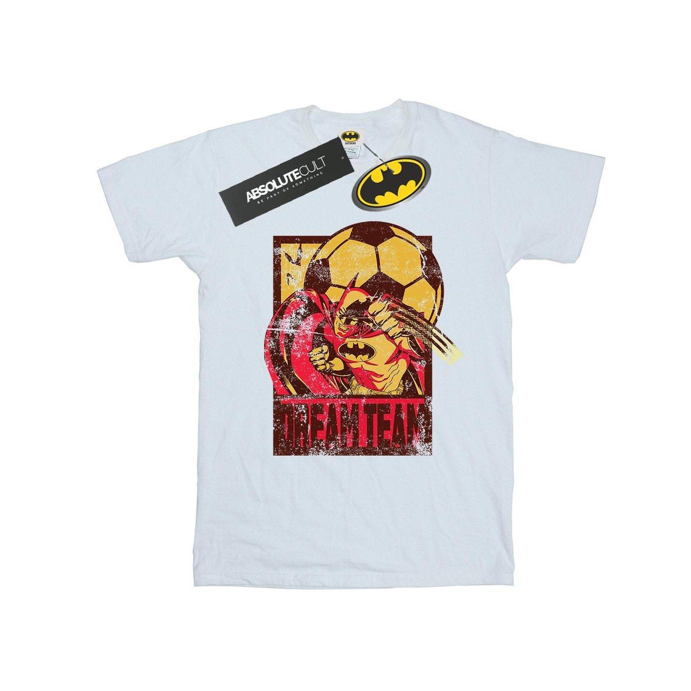 Image of Batman Football Dream Team Tshirt Damen Weiss M