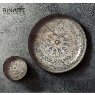 Rinart Assiette à desserts - Fade -  Porcelaine - lot de 6  