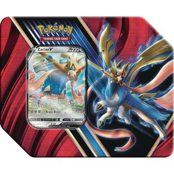 Sword & Shield Zacian-V Tin Box